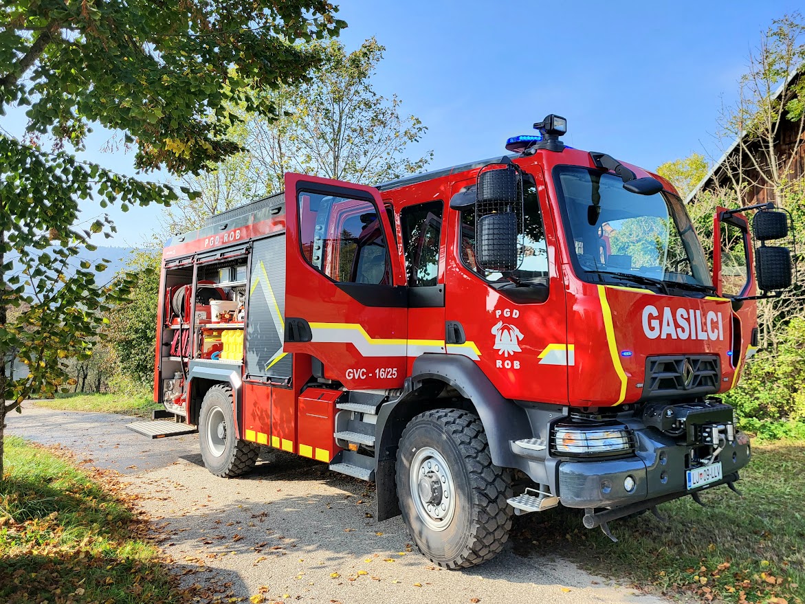 Gasilsko vozilo GVC-1 – PGD Rob